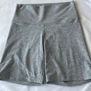 7inch grey tna biker shorts